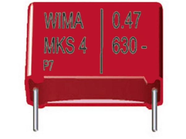 Wima Mks4b052206b00jssd 1 Stk Mks-Filmkondensator 22 Μf 50 V/Dc 5 % 27,5 Mm (L X B X H) 31,5 X 11 X 21 Mm Bulk