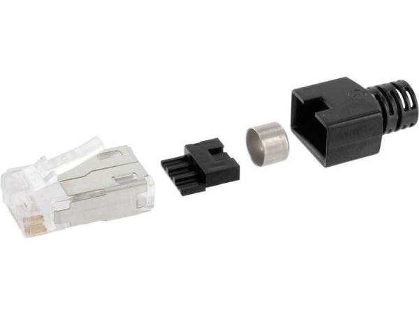 Bel Stewart Connectors Ss-39200-006 Modularer Stecker Geschirmt Cat 6 Ss-39200-006 Stecker, Gerade Polzahl: 8P8c Glasklar 1 St