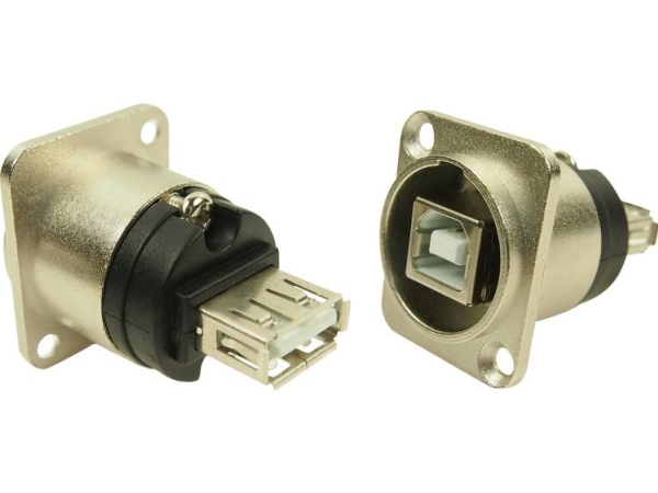 Xlr-Adapter Usb A Auf Usb B Adapter, Einbau Cp30111 Cp30111 Cliff (1 Stk)