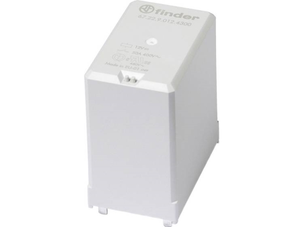 Finder 67.22.9.012.4300 Printrelæ 12 V/Dc 50 A 2 X Sluttekontakt 1 Stk