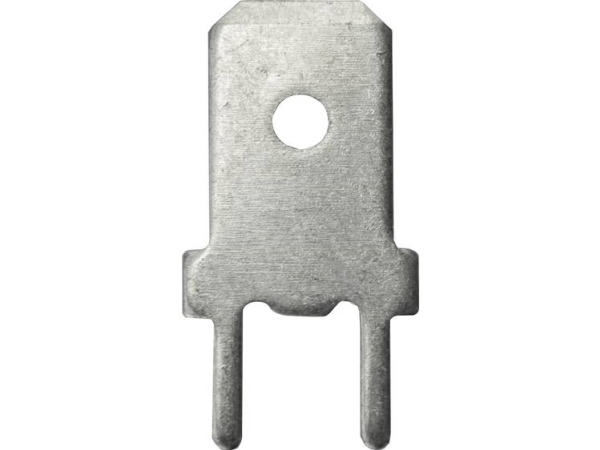 Vogt Verbindungstechnik 3866Z.68 Einsteckzunge Breite: 6,3 Mm 180° Unisoliert Metall 1 St