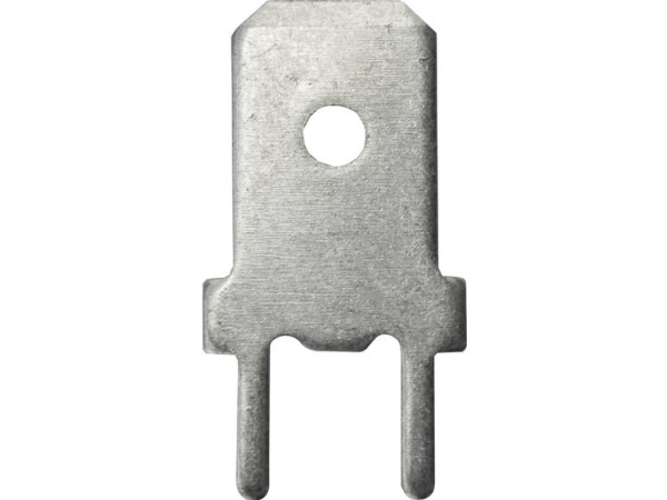 Vogt Verbindungstechnik 3866G.68 Einsteckzunge Breite: 6,3 Mm 180° Unisoliert Metall 100 Stück