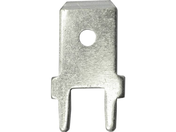 Vogt Verbindungstechnik 3866B.61 Einsteckzunge Breite: 6,3 Mm 180° Unisoliert Metall 100 Stück