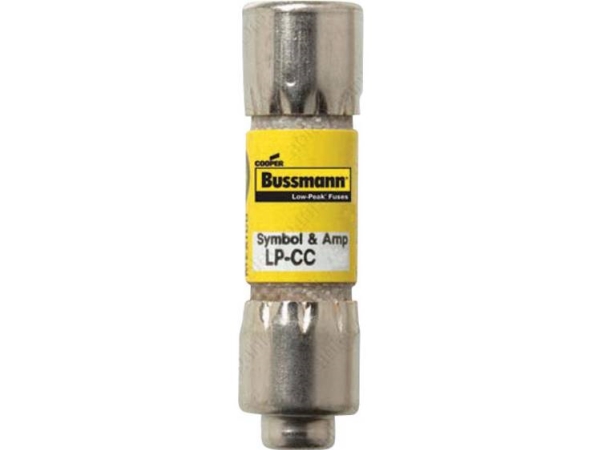 Bussmann By Eaton Lp-Cc-25 Lp-Cc-25 Time Delay Sikring (Ø X L) 10.3 Mm X 38.1 Mm 25 A 600 V/Ac Træg -T- Indhold 1 Stk