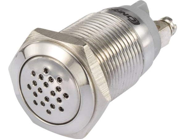 Tru Components 1231433 Alarm Geräuschpegel: 85 Db Spannung: 12 V Intervallton 1 Stück