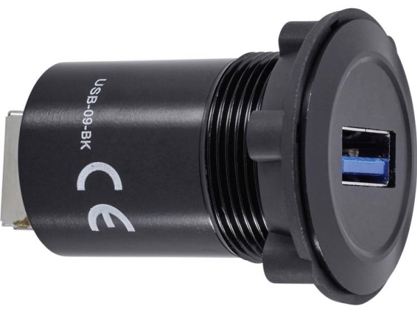 Tru Components Usb-09-Bk Usb-Indbygningsstik 3.0 Tilslutning, Indbygning Indhold: 1 Stk