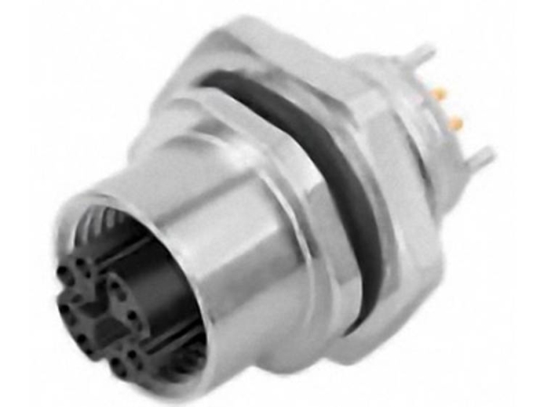 Binder 09 3782 95 08 Sensor-/Aktor-Steckverbindung Für Einbau M12, Anschluss, Einbau Polzahl (Rj): 8 1 Stk