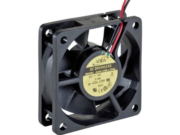 Adda Ad0612hb-C70gl Axialventilator 12 V/Dc 29,0 M³/H (L X B X H) 60 X 60 X 20 Mm