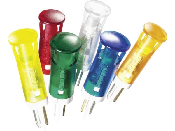 Apem Qs101xxw24 Led-Signalleuchte Weiß 24 V/Dc 1200 Mcd