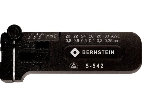Bernstein Wire Stripper, 0.25Mm Min, 0.8Mm Max
