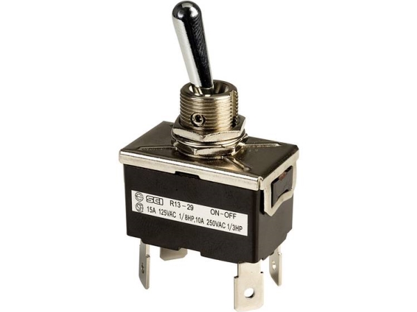 Sci R13-29F Wippschalter 250 V/Ac 10 A 2 X Aus/Ein Klickend 1 St