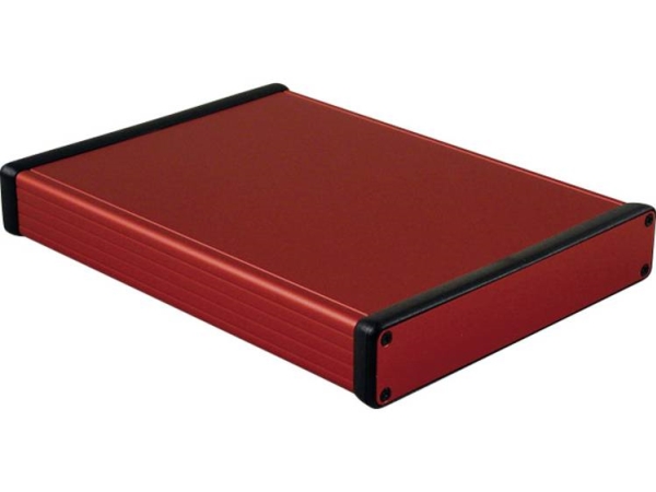 Hammond Electronics 1455R2201rd Profil-Kabinett 220 X 165 X 30,5 Aluminium Rød 1 Stk