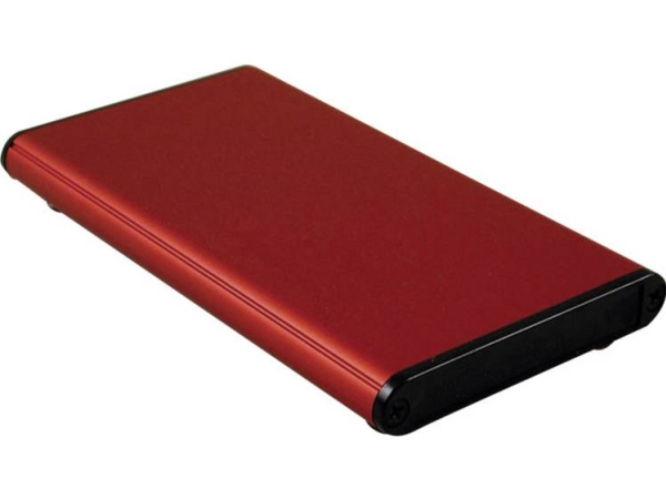 Hammond Electronics 1455A1202rd Profil-Kabinett 120 X 70 X 12 Aluminium Rød 1 Stk