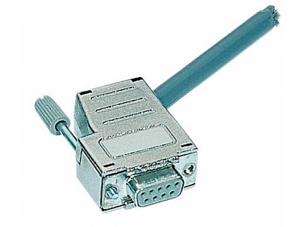 Harting D-Sub Gehäuse Polzahl: 15 Kunststoff, Metallisiert 180 °, 45 ° Silber 09 67 015 0435 1 St. (09 67 015 0435)