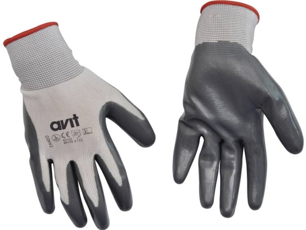 Avit Av13073 Nitril Arbejdshandske Størrelse (Handsker): 10, Xl En 388, En 420 1 Stk