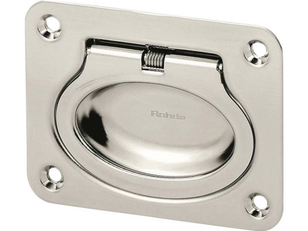 Rohde Ee-01.R075.39 Klappgriff Für Senkkopfschrauben Silber (L X B X H) 75 X 10 X 58 Mm 1 St