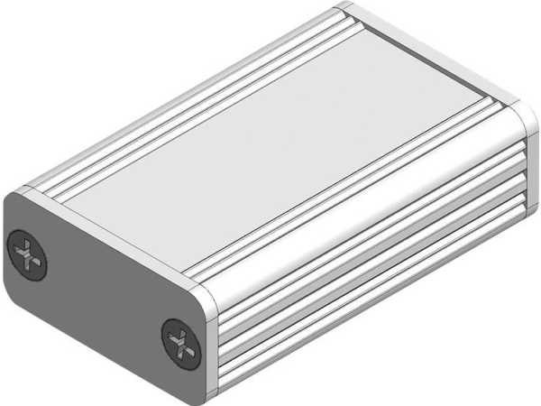 Fischer Elektronik Akg 55 24 50 Me 10023383 Profilgehäuse 50 X 55 X 24 Aluminium Eloxiert Natur 1 St
