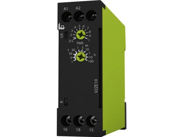 Tele V2ze10 24-240V Ac/Dc Zeitrelais Monofunktional 1 Stück Zeitbereich: 0,05 S - 100 H 1 X Wechselkontakt