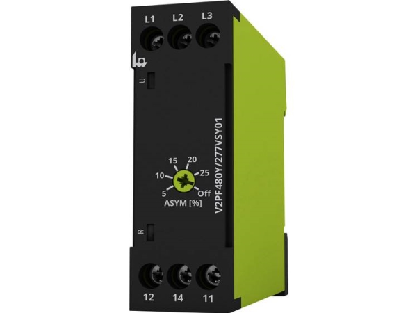 Überwachungsrelais 208 - 480 V/Ac 1 X Schaltkontakt Tele V2pf480y/277Vsy01 1 Stück
