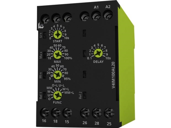 Überwachungsrelais 24, 24 - 240, 240 V/Dc, V/Ac 2 X Umschalttelefon V4im100al20 24-240V Ac/Dc 1 St