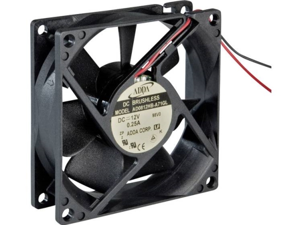 Adda Ad0824hb-C71(N) Aksial Ventilator 24 V/Dc (L X B X H) 80 X 80 X 20 Mm