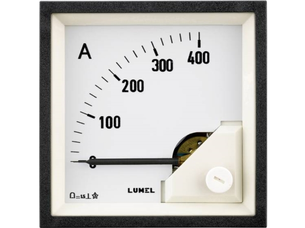 Lumel Ma19 150A/60Mv Einbaumessgerät 96 X 96 Mm 150 A/Dc (60 Mv) Drehbarer Pol
