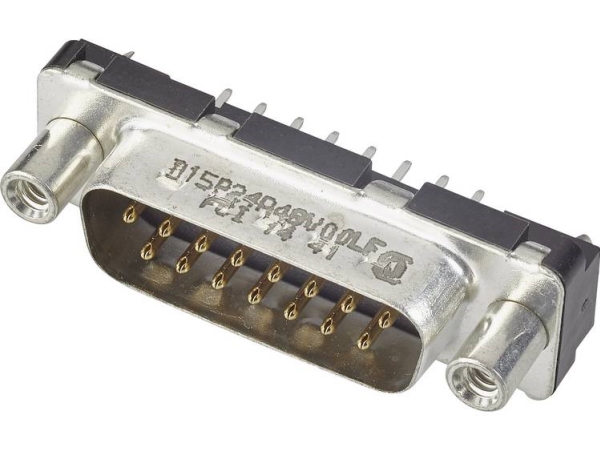 Fci D-Sub D15p24a4gv00lf D-Sub-Stiftliste 180 ° Poltal: 15 Lodning 1 Stk