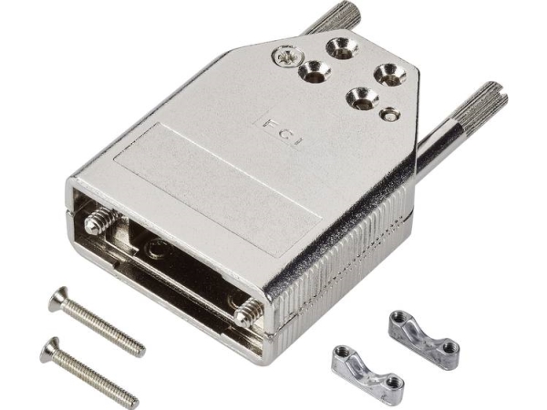 Fci D-Sub 8655Mh1511lf D-Sub-Gehäuse Polzahl: 15 Zinkdruckguss 180° Silber 1 St