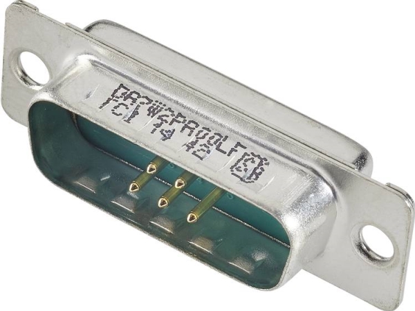 Fci D-Sub Db13w3pa00lf D-Sub Hybrid 180 ° Polzahl: 13 Löten 1 St