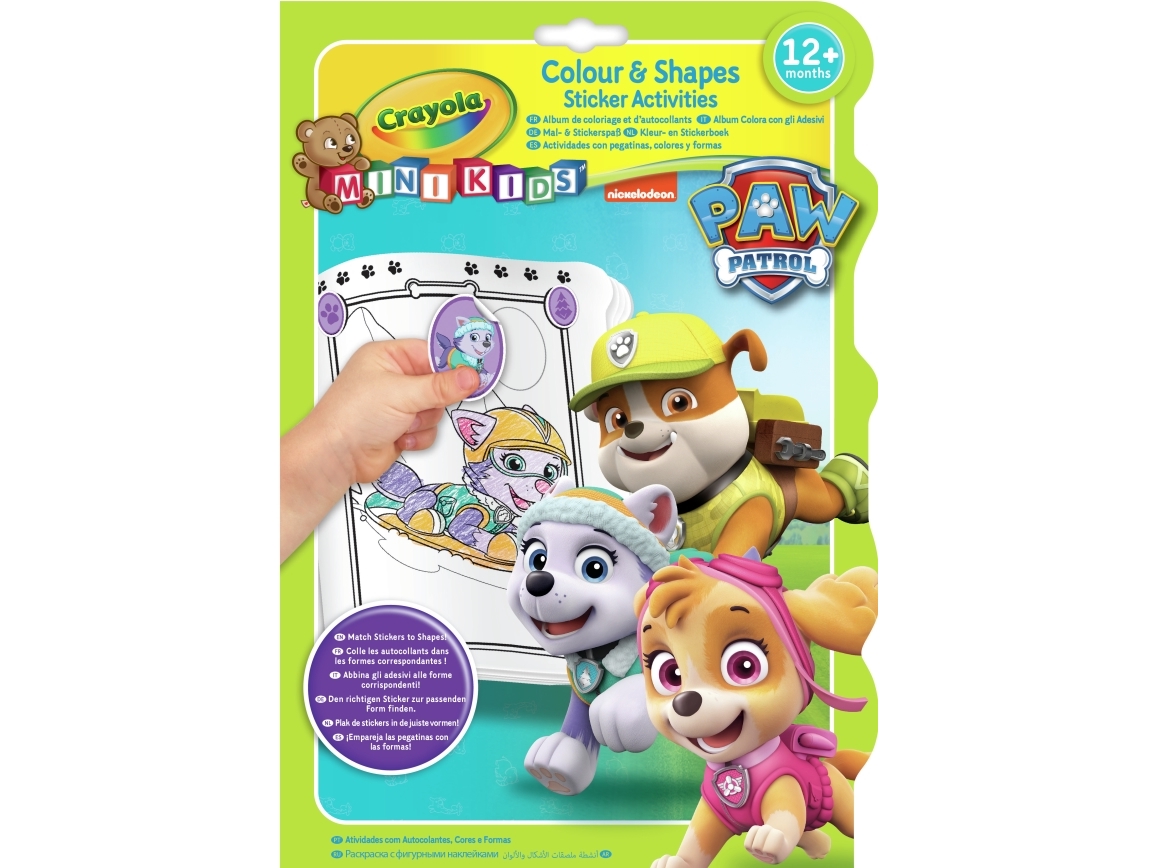 Crayola 81-1373, 32 Sider, Dreng/Pige, Klistermærker inkluderet, Malebog/album