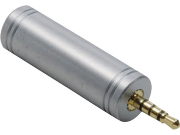 Bkl Electronic 1103096 1103096 Klinke Audio Adapter [1X Klinke 2,5 Mm - 1X Klinke 3,5 Mm] Gold