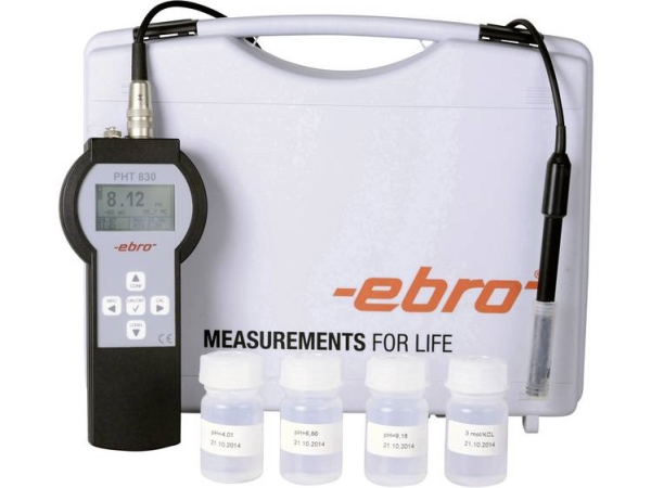 Ebro Pht 830 Set 1 Ph-Meter Ph-Wert, Temperatur