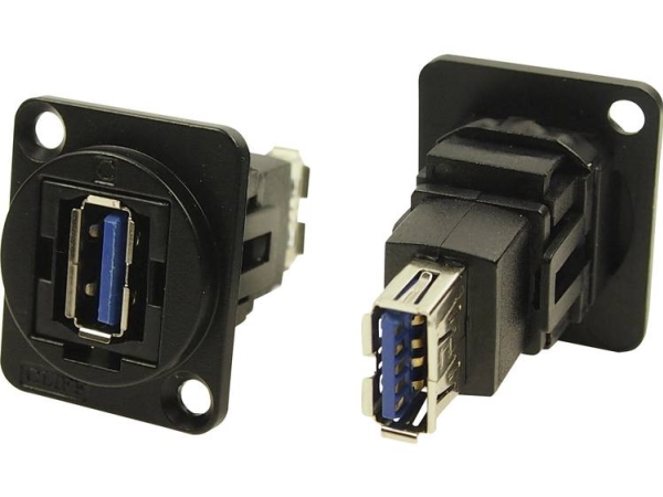 Xlr Adapter Usb A-Stift 3,0 Auf Usb 3,0 B Buchse Adapter (Einbau) Cp30205nmb Cp30205nmb
