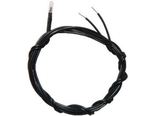 Beli-Beco T3/8 Subminiatur-Glühlampe 1,50 V 0,02 W Anschlusskabel Klar 1 Stück