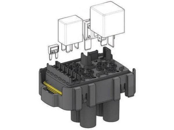 Mta Sicherungs-/Relaishalter Maxi Micro Relay Wp Sicherungs-/Relaishalter 1 Stück