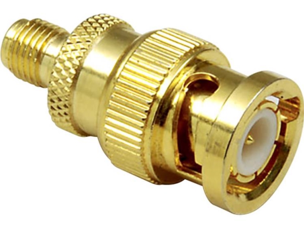 Bkl Electronic 0419127 0419127 Bnc-Adapter Bnc-Stecker - Sma Gegenstecker 1 St