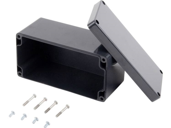 Tru Components Kst 231 03231000.H Universalkabinet 160 X 80 X 85 Abs Skifergrå 1 Stk