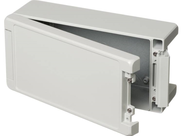 Bopla Ba 241309 F-7035 Universal-Gehäuse 259 X 128 X 90 Aluminium Licht-Grau (Ral 7035) 1 St. (00125235)