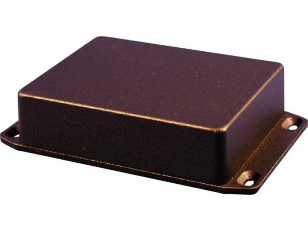 Hammond Electronics 1590Wbxflbk Universalgehäuse 254 X 70 X 49,5 Aluminium Schwarz (Ral 9005) 1 Stk.