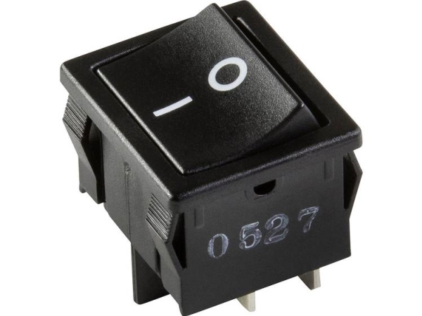Interbär Kippschalter 3628-201.22 250 V 10 A 1 X Aus/Ein Klickend 1 Stück