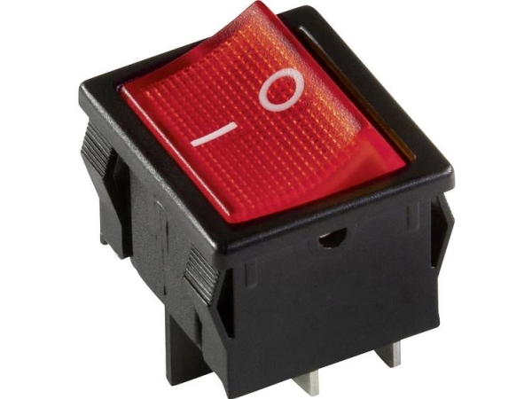 Interbär Kippschalter 3628-295.22 250 V 10 A 1 X Aus/Ein Klickend 1 Stück