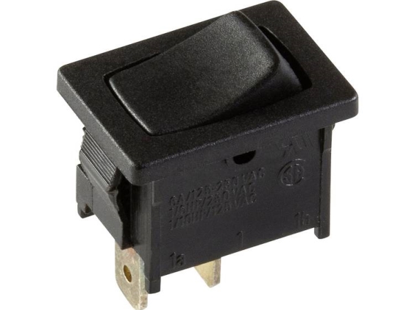 Interbär Wippschalter 3633-006.22 250 V 6 A 1 X Aus/(Ein) Berührung 1 St