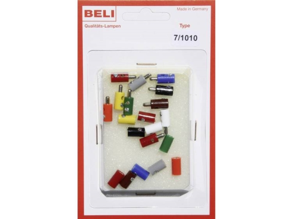 Beli-Beco 7/1010 Miniature-Bananstik Stift-Diameter: 2.6 Mm 1 Set