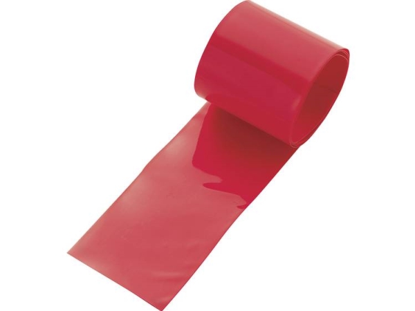 Tru Components 93014C89e Batteri-Krympeslange Uden Lim Rød 130 Mm 65 Mm Krympningshastighed:2:1 1 Stk
