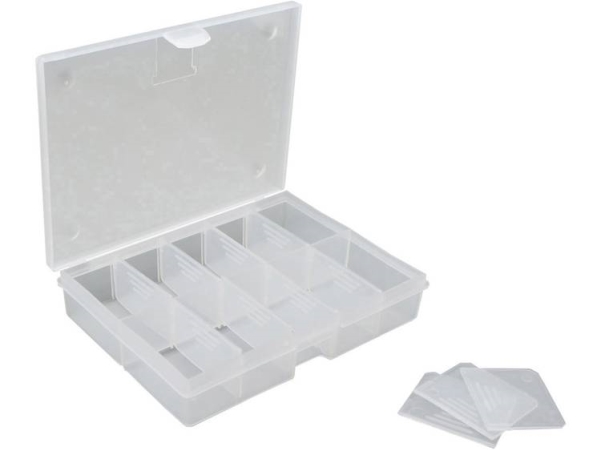 Viso Sortimentskasten (L X B X H) 130 X 100 X 30 Mm Anzahl Der Schalen: 10 1 Stück