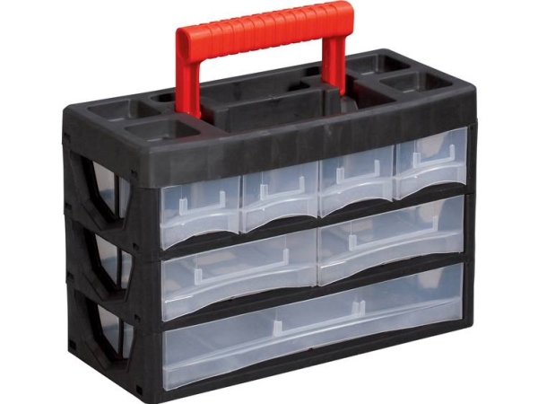 Viso Sortimentbox (L X B X H) 320 X 150 X 210 Mm Anzahl Fächer: 11 Inhalt: 1 Stk