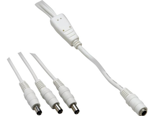 Voltcraft Niedervolt-Anschlusskabel Niedervolt-Buchse - Niedervolt-Stecker 5.5 Mm 2.5 Mm 1.10 M 1 St. (072959C)