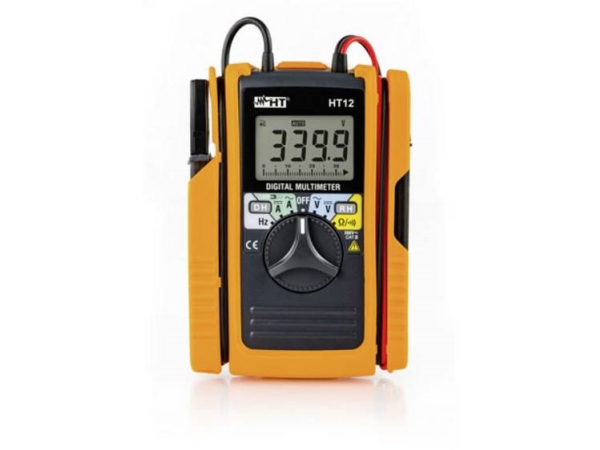 Ht Instruments Ht12 Hånd-Multimeter, Strømtang Digital Cat Ii 600 V, Cat Iii 300 V Visning (Anzahl): 3400