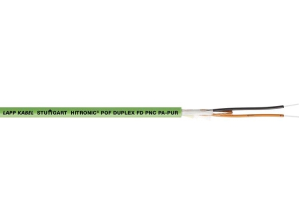 Lapp 28351002/100 Pof-Kabel Hitronic Pof 980/1000 Μ Duplex Grøn 100 M