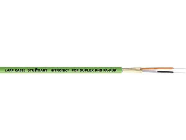 Lapp 28051002/100 Pof-Kabel Hitronic Pof 980/1000 Μ Duplex Grøn 100 M